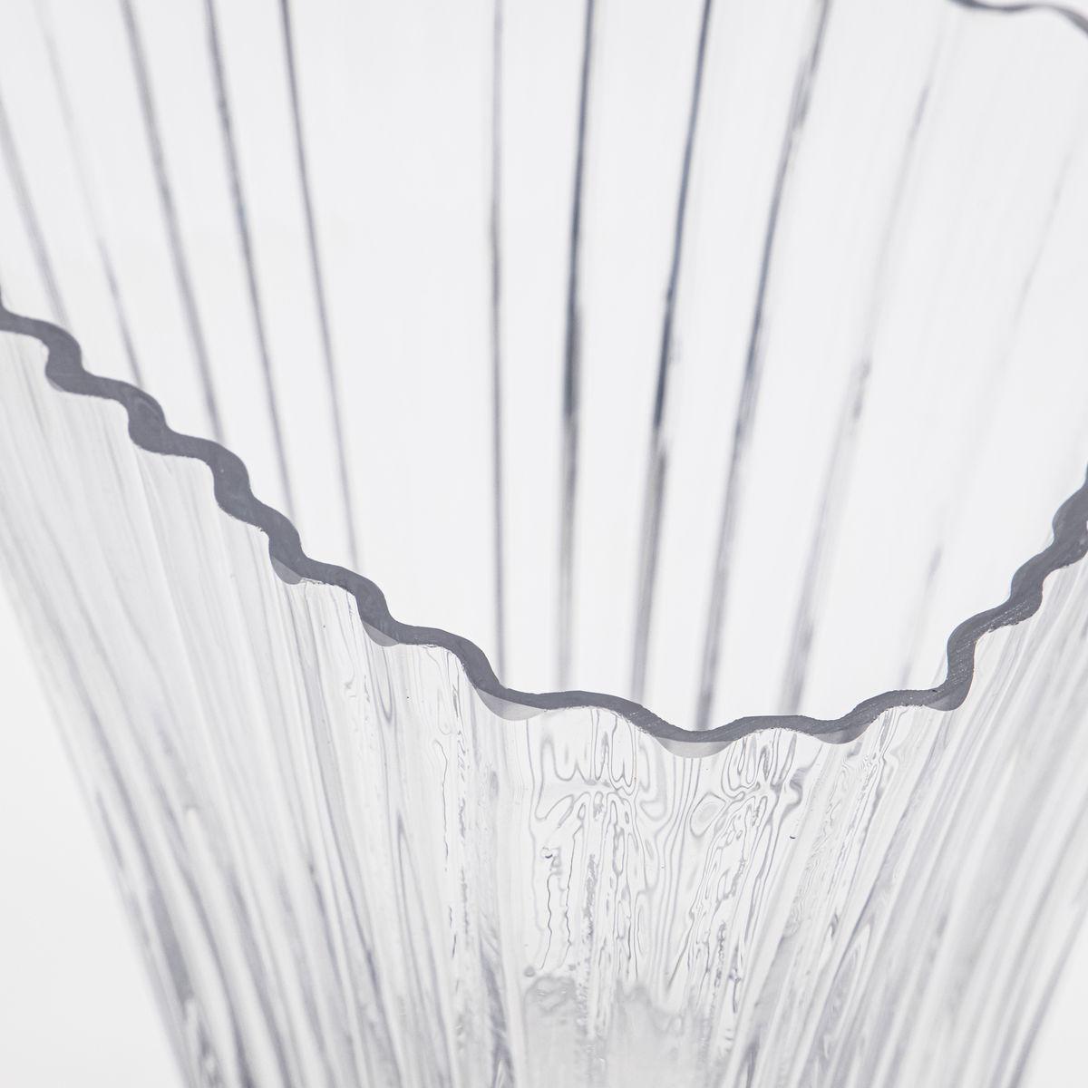 House Doctor Orri vase 22 cm Clear – image 2