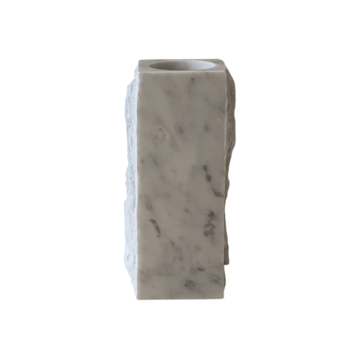 Botané Carrara Edge marble vase Medium 30 cm – image 1