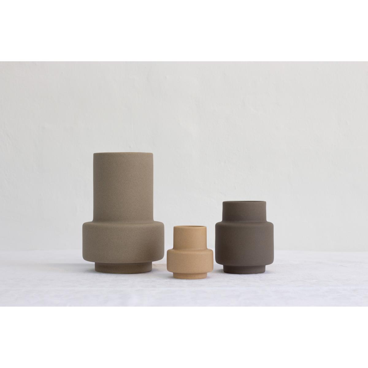 Ro Collection Hurricane vase S Ø9 Soft Ochre – image 3