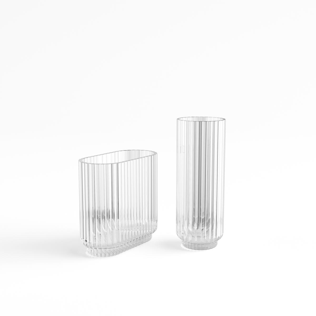 Georg Jensen Bernadotte vase round Clear – image 2