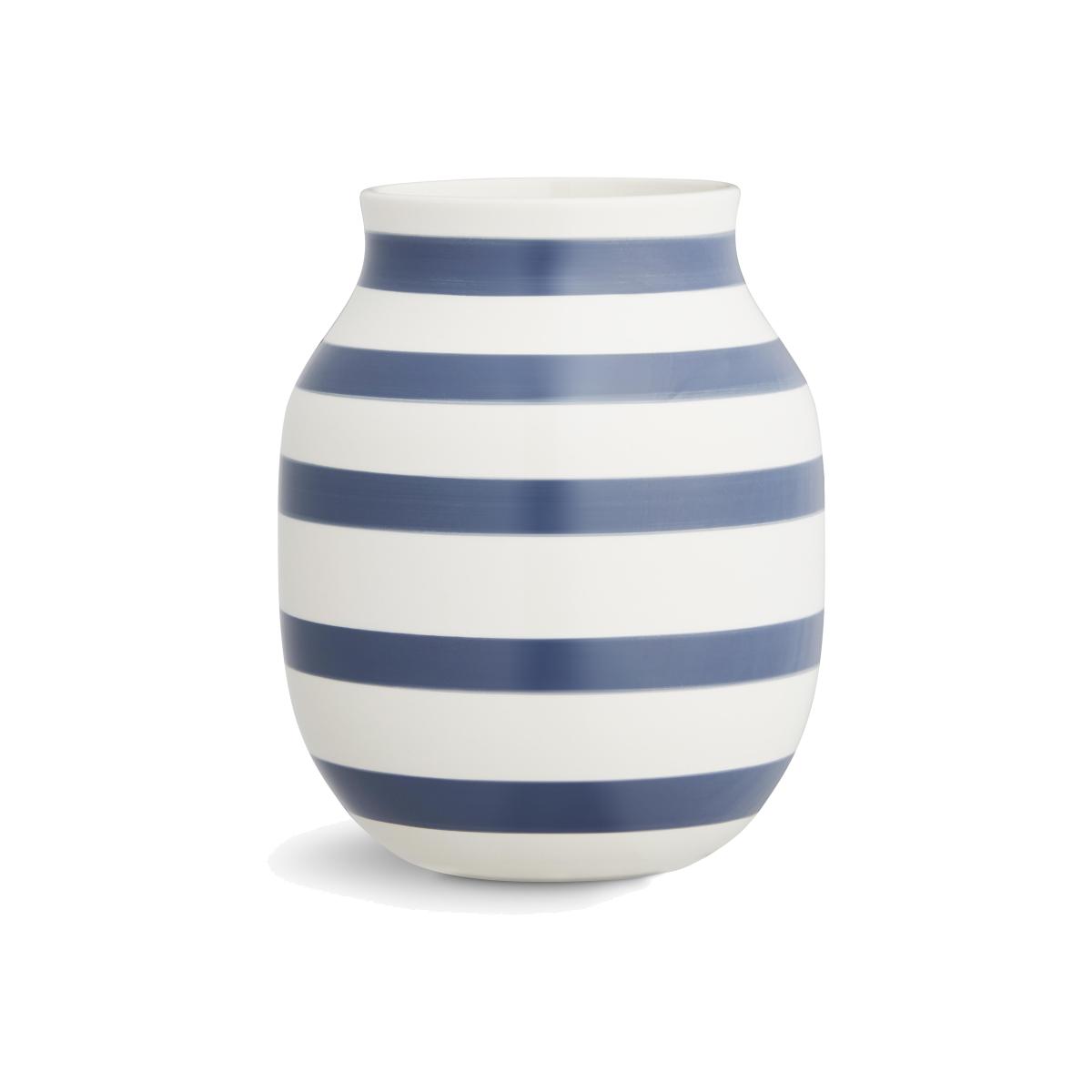 Omaggio vase medium steel blue – image 1
