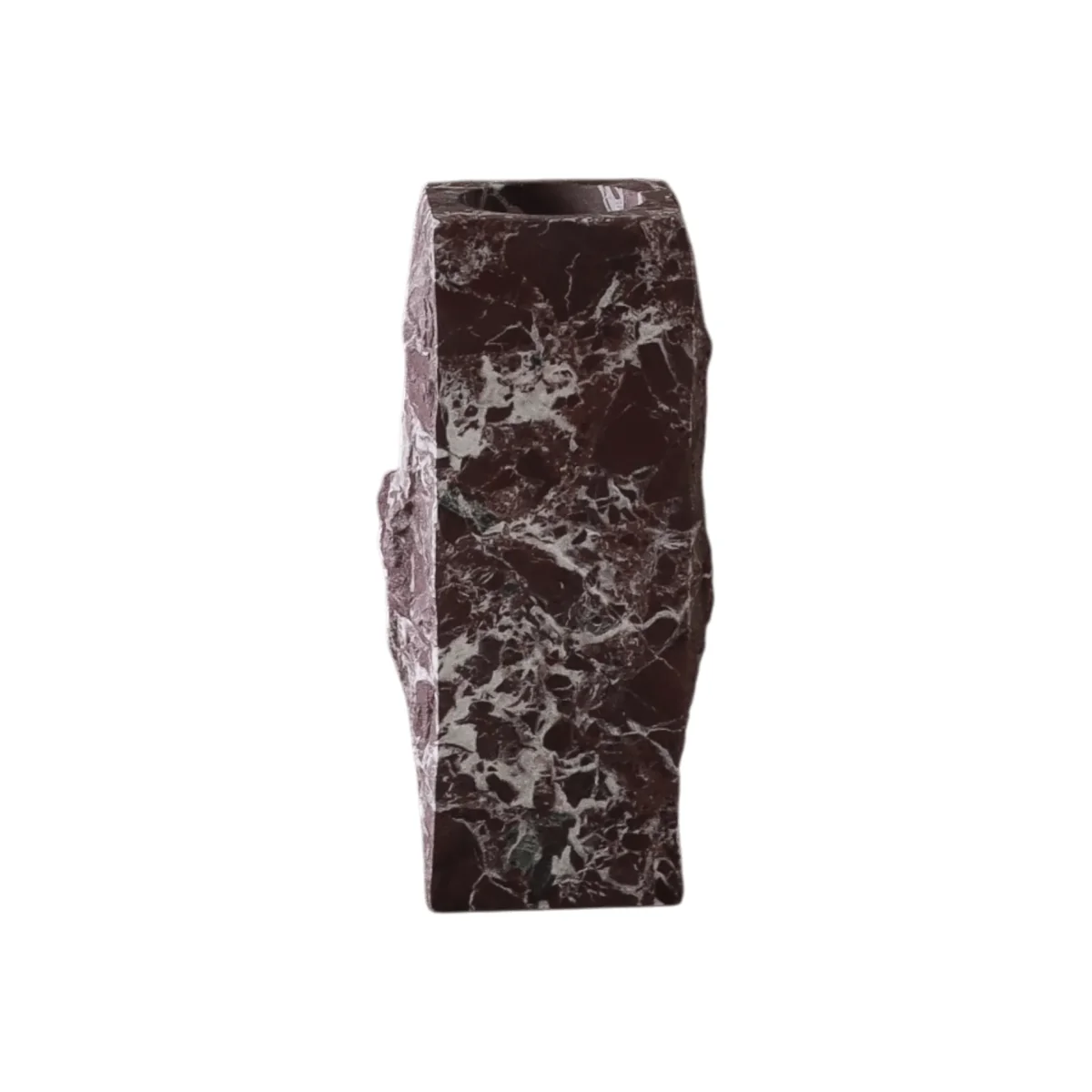 Botané Rosso Levanto Edge marble vase Small 25 cm – image 1