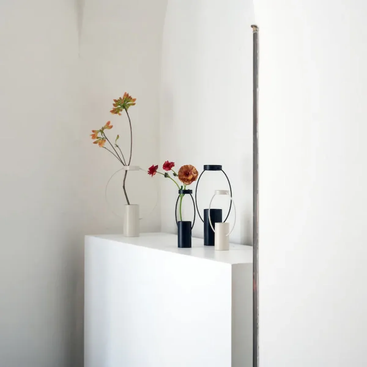 Moon vase 21 cm sand – image 2