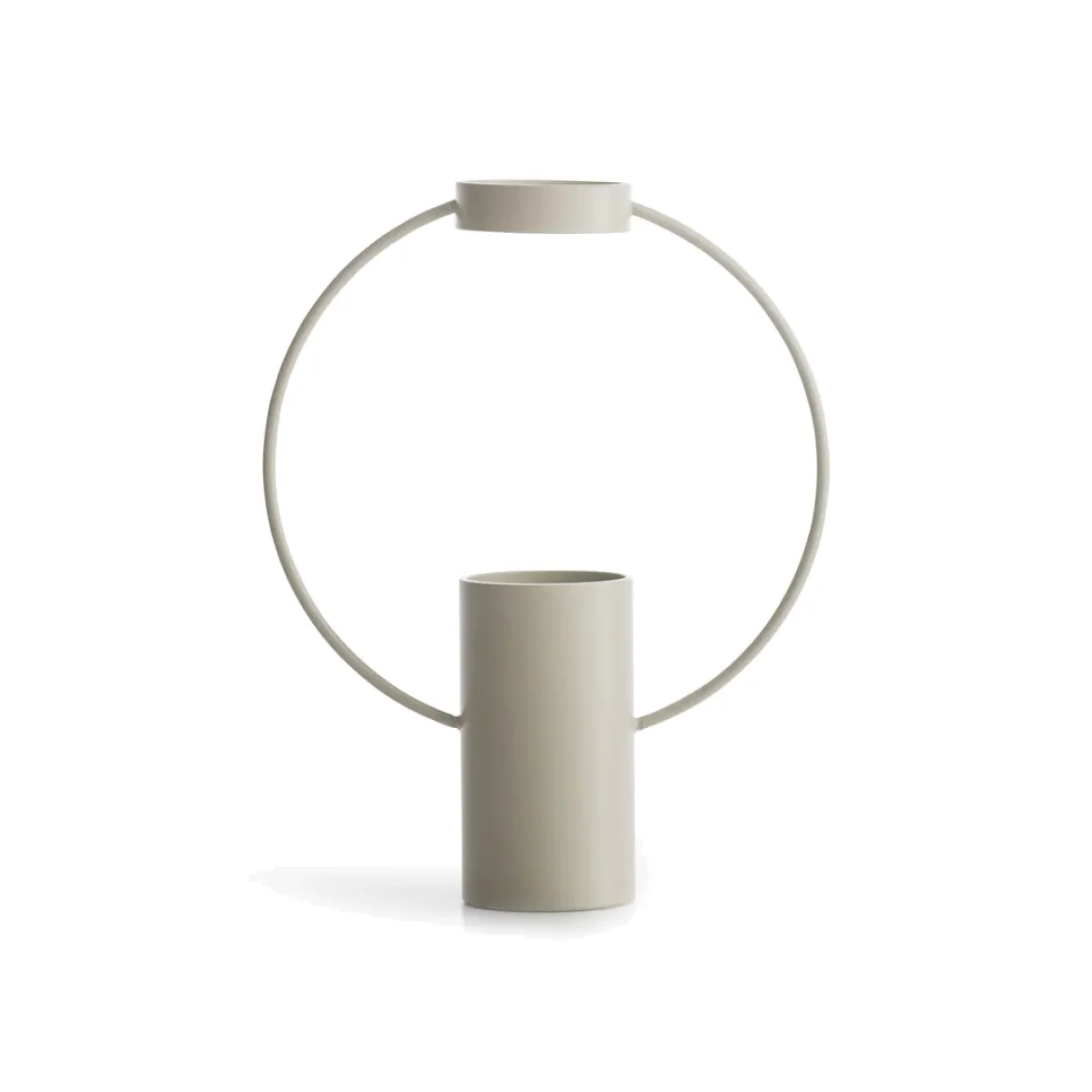 Moon vase 21 cm sand – image 1
