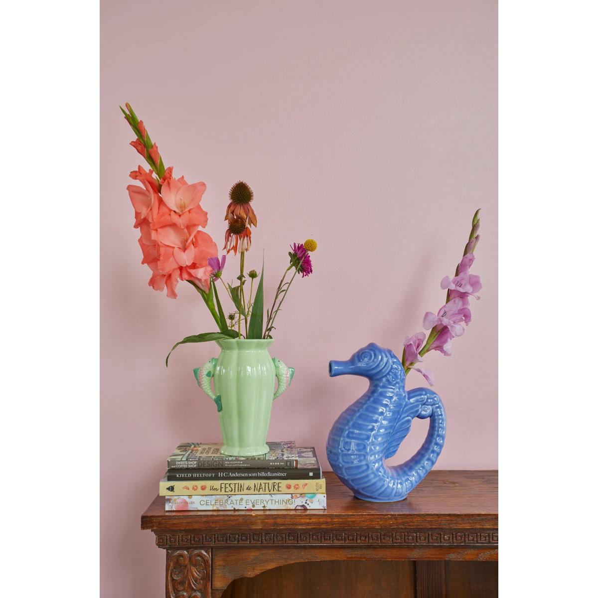 RICE Rice vase - Fish 20 cm Green – image 3