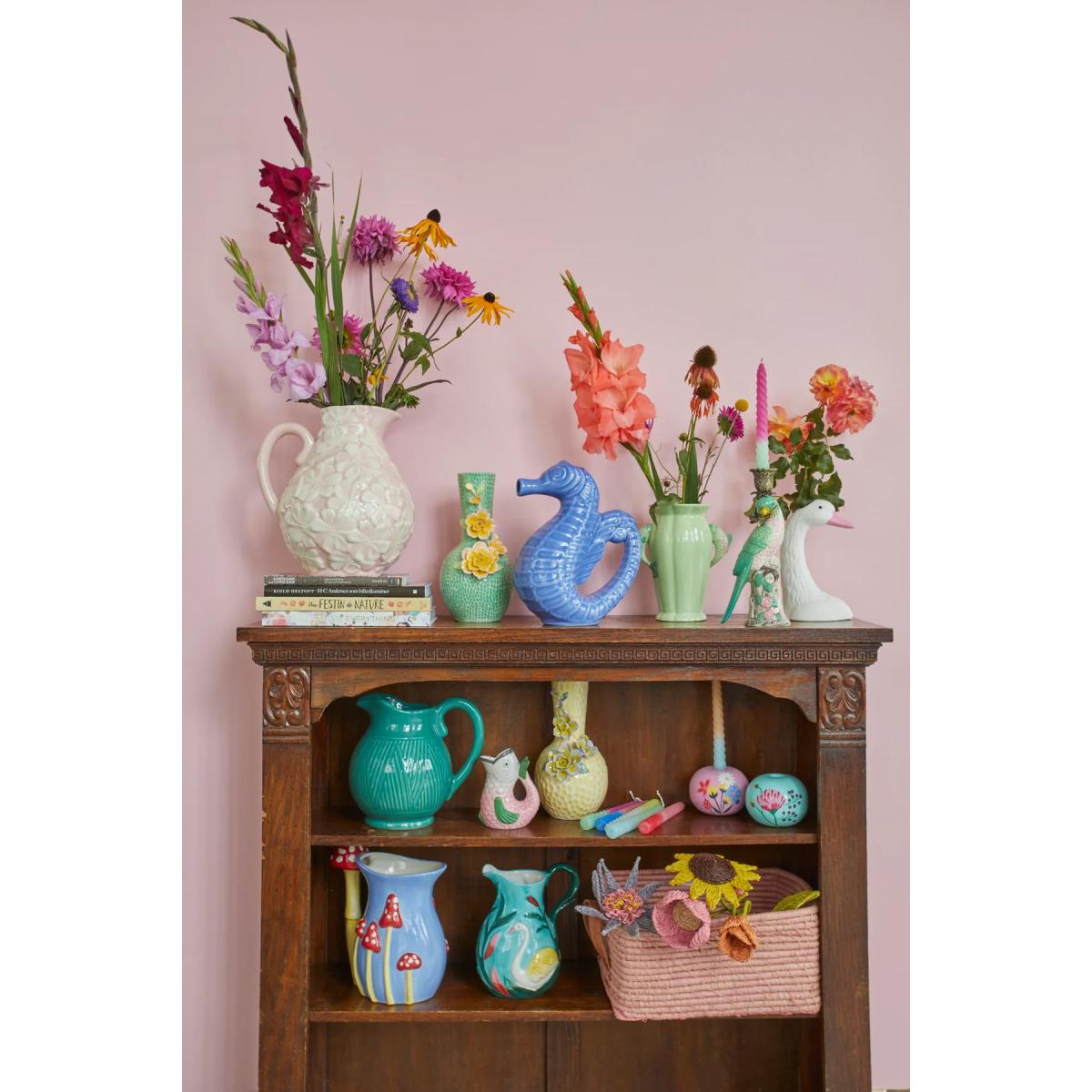 RICE Rice vase - Fish 20 cm Green – image 4