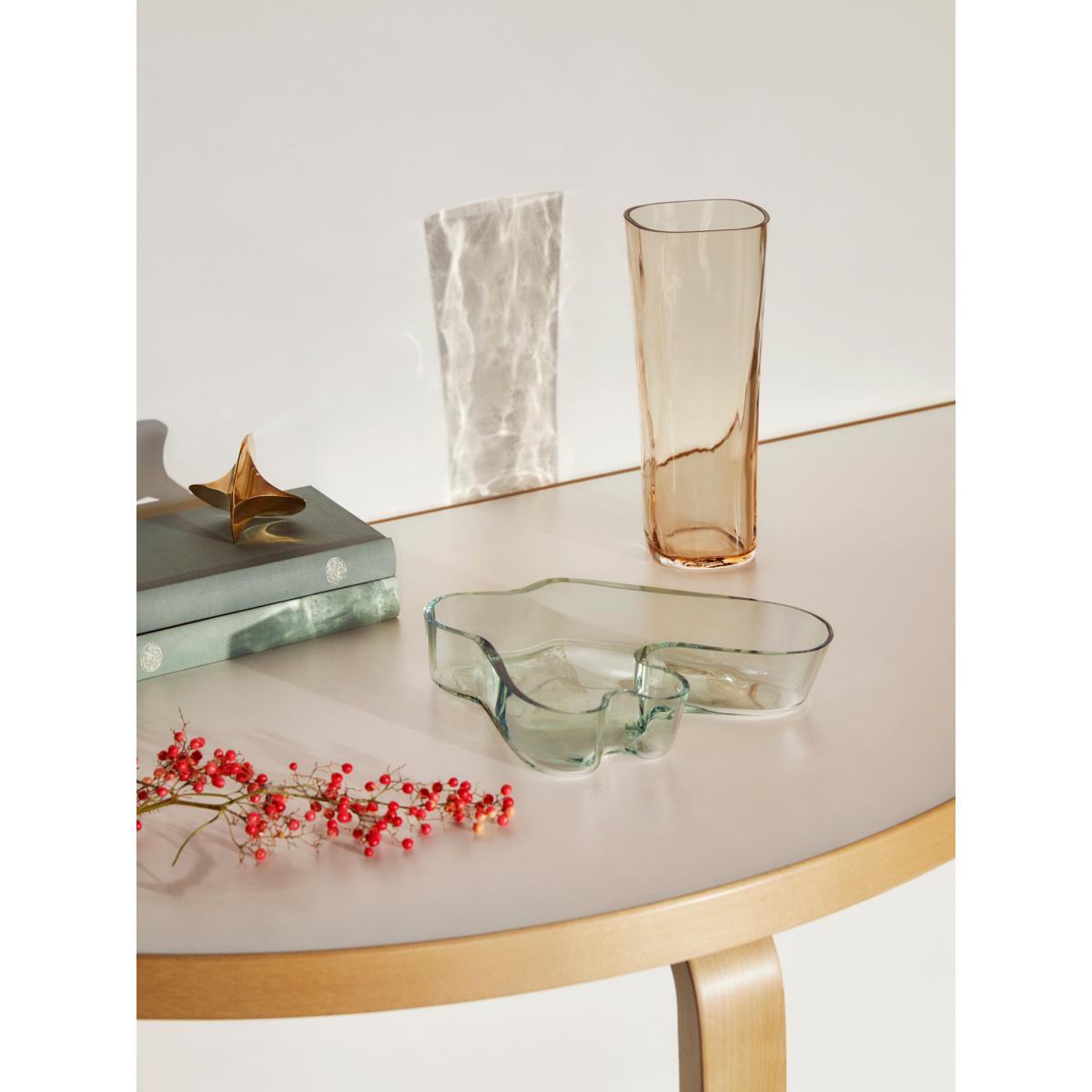 Iittala Alvar Aalto vase Rio brown 180 mm – image 3