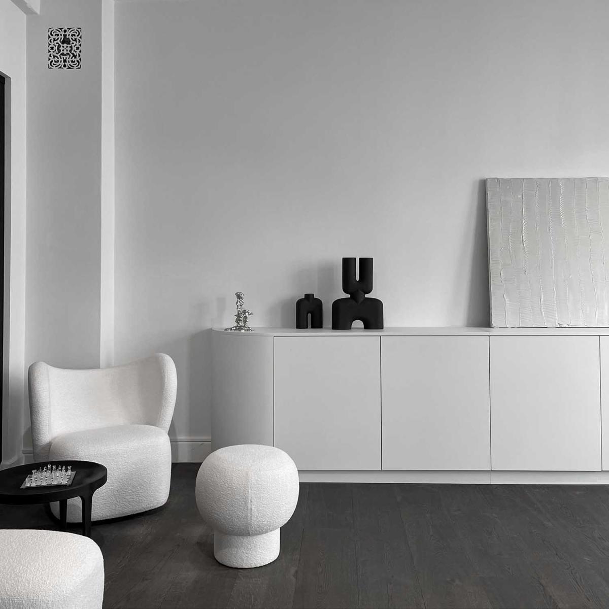 101 Copenhagen Cobra Double Medio vase 34x47 cm Black – image 5