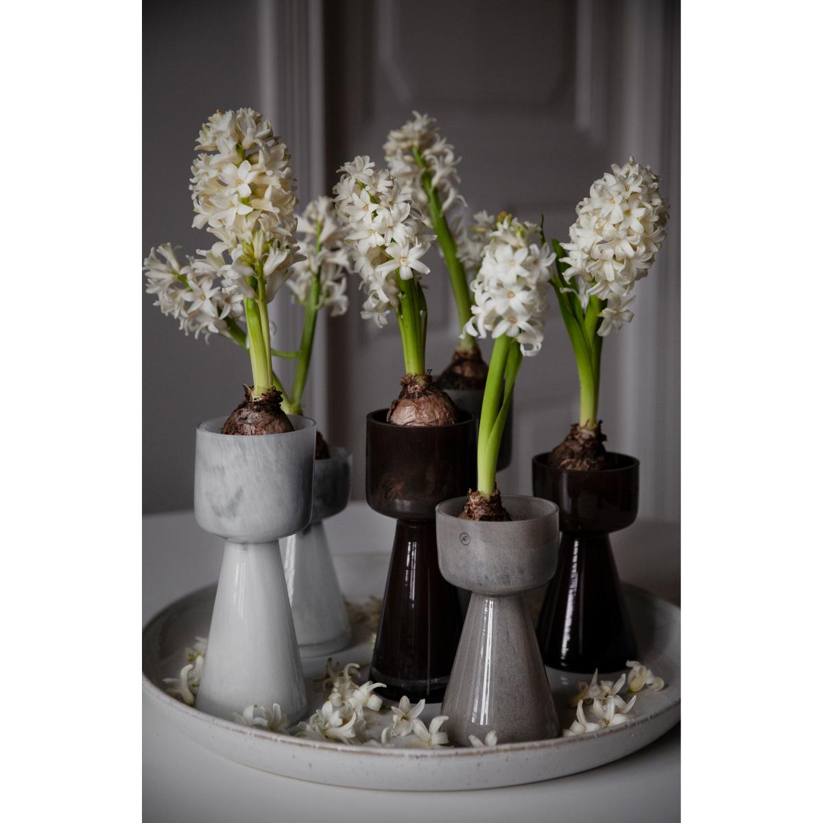 ERNST Ernst onion vase glass 15 cm Brown – image 3