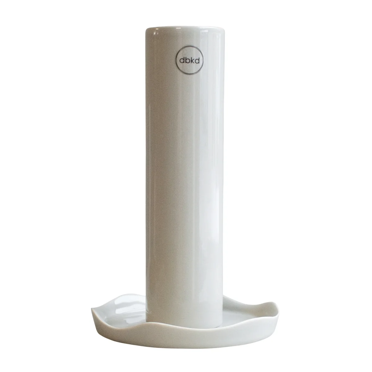 Wave vase 20 cm Shiny mole – image 2