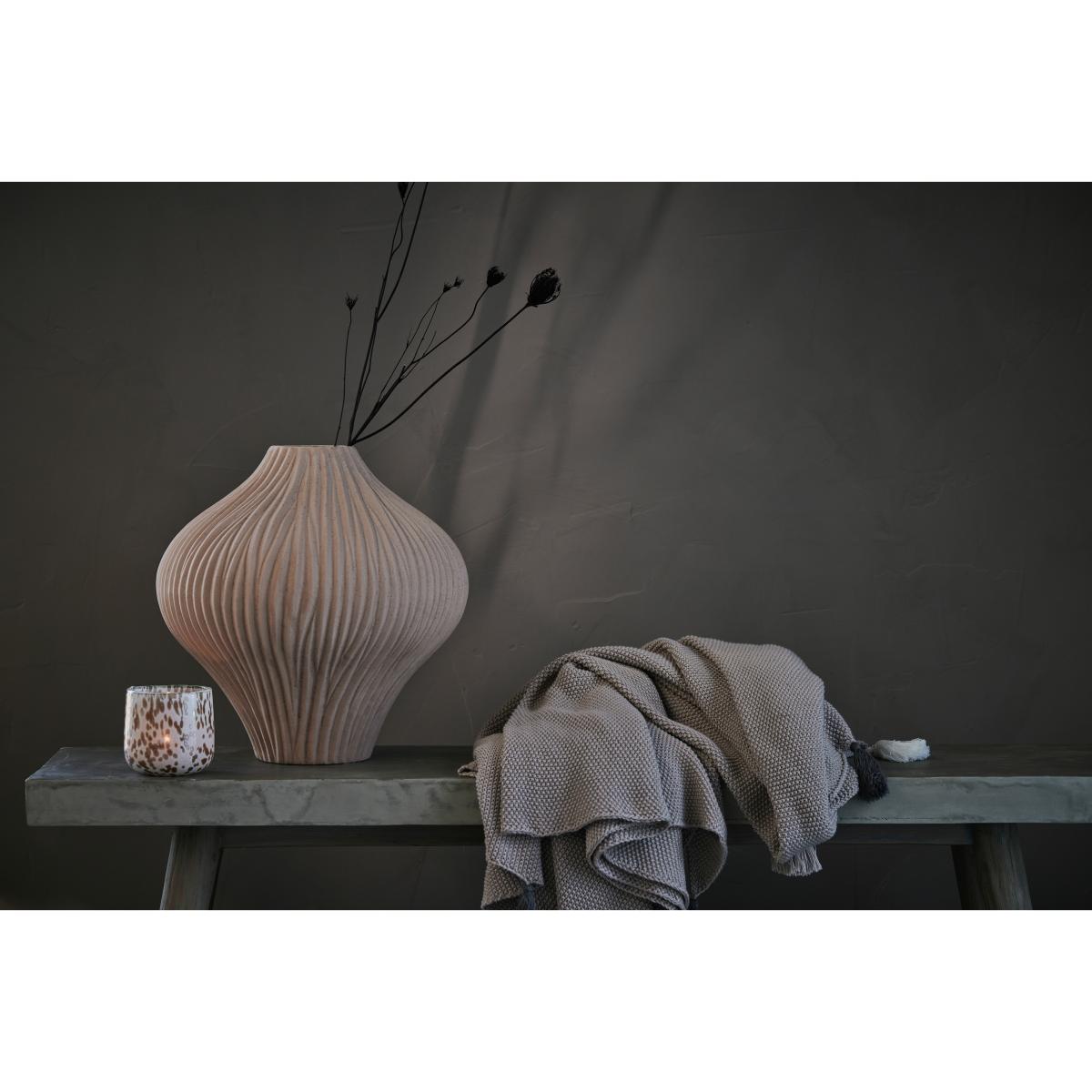 Lene Bjerre Esmia decorative vase 34.5 cm Powder – image 4