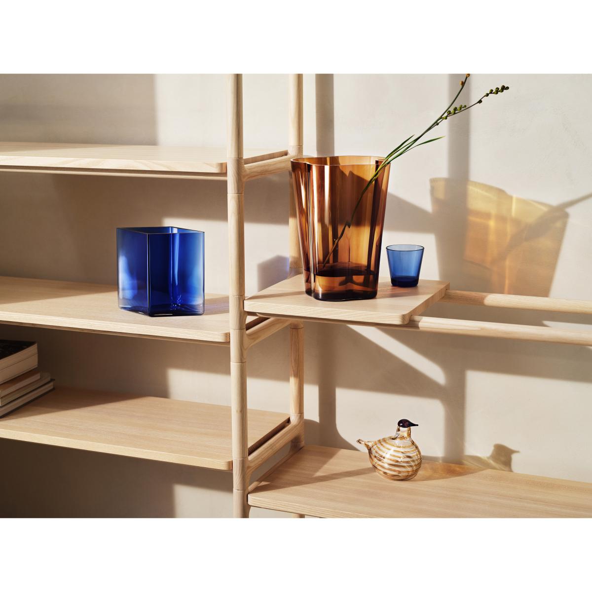 Ruutu vase 20.5x18 cm Ultramarine – image 2