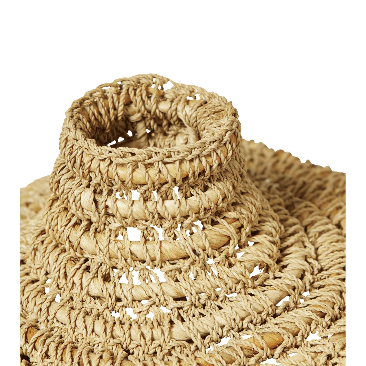 OKA, Thalassia Basket Vase - Natural, Vases, Banana Fiber – image 4