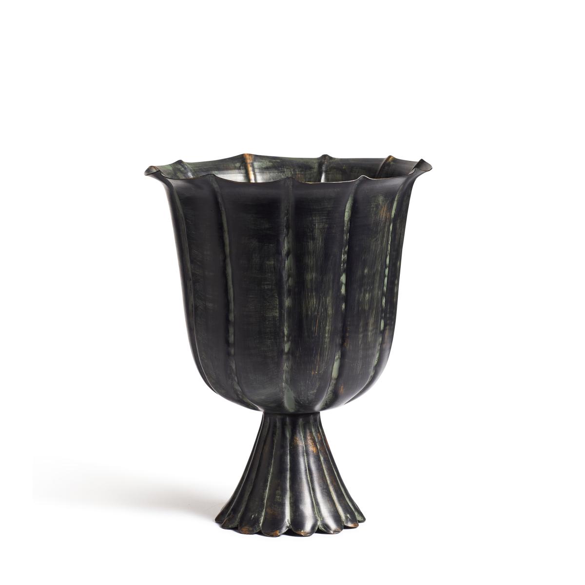 Datura Vase - Metallic Black – image 2