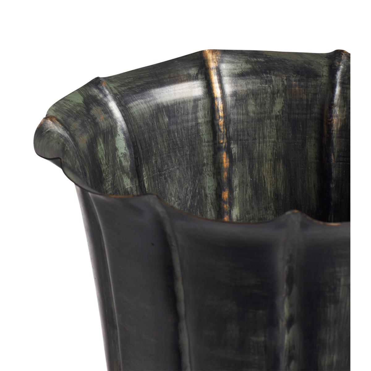 Datura Vase - Metallic Black – image 5