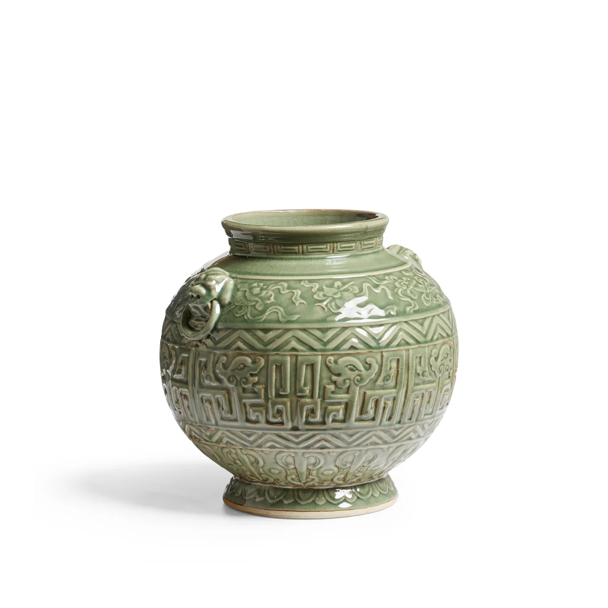 OKA, Hongshan Vase - Celadon, Vase – image 3