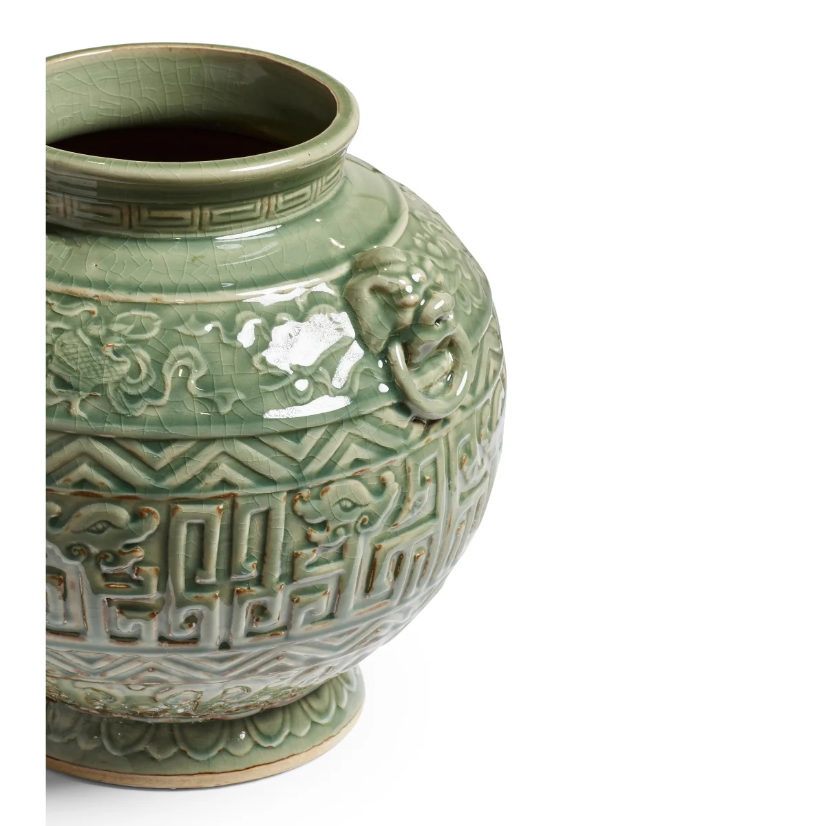 OKA, Hongshan Vase - Celadon, Vase – image 4