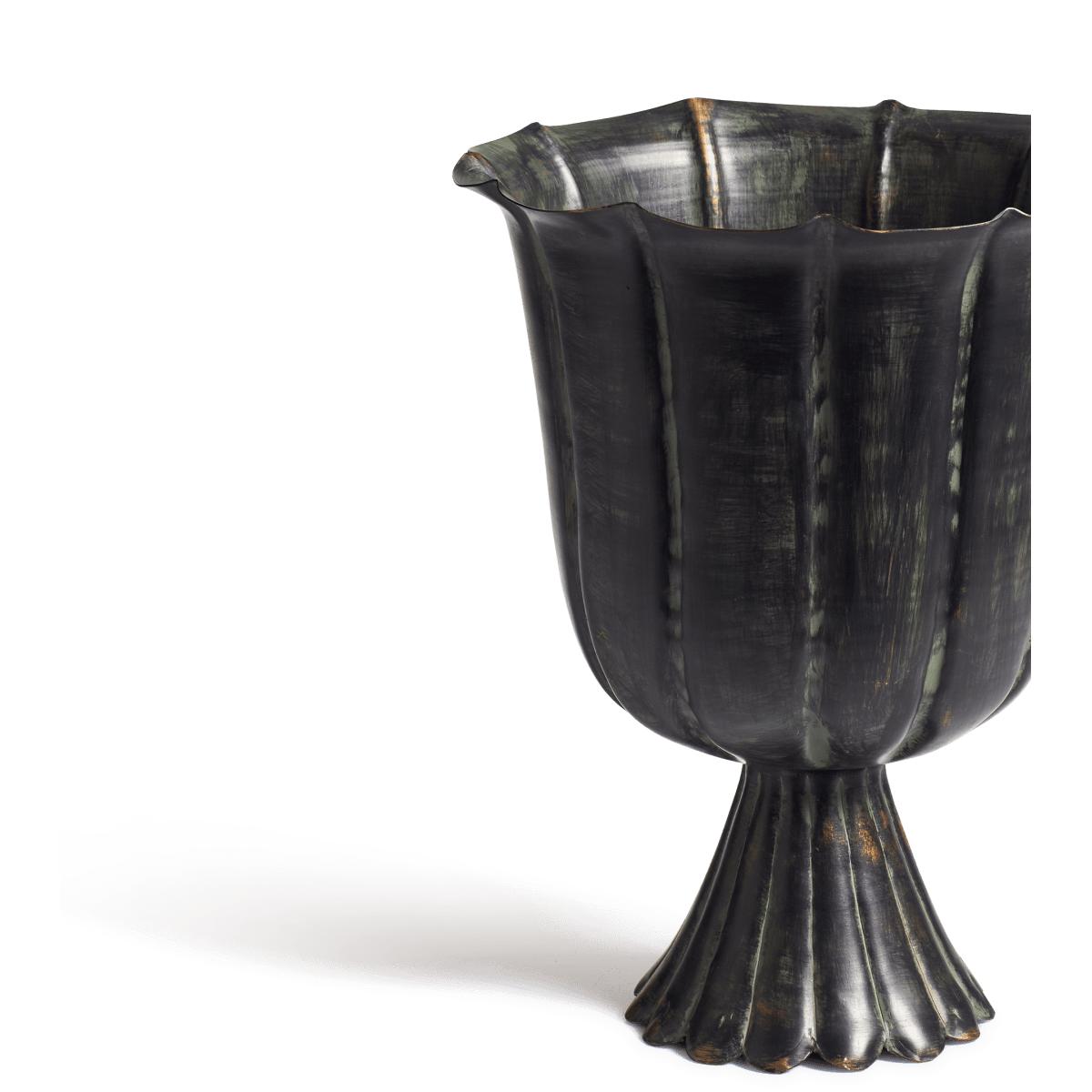 OKA, Datura Vase - Metallic Black, Vases, Iron – image 3