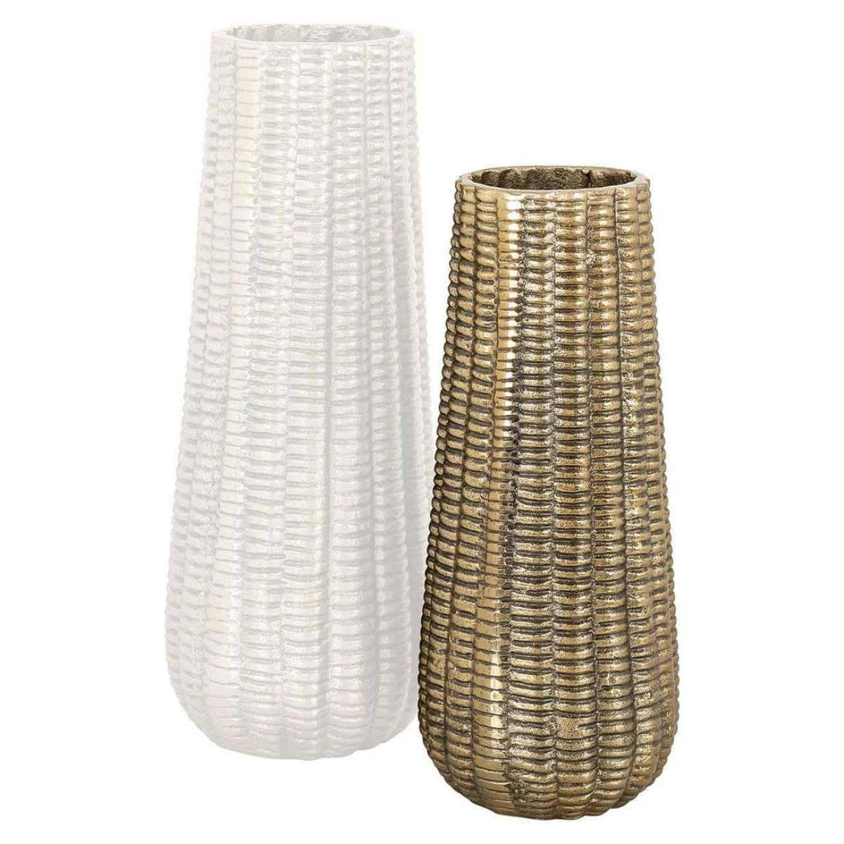 Richmond Interiors Vase Loran in Brushed Gold - Small – image 4