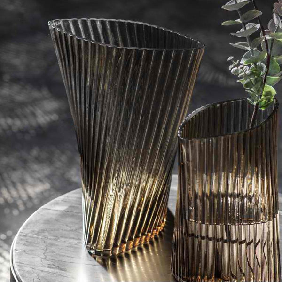 Gallery Direct Vassa Vase | Outlet / Brown / Small – image 4