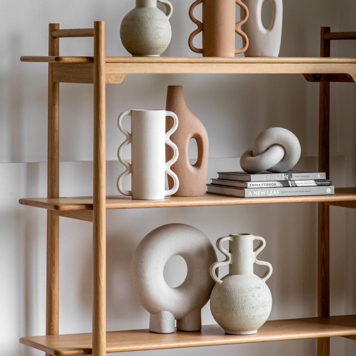 Gallery Interiors Sumba Vase in Sand – image 3