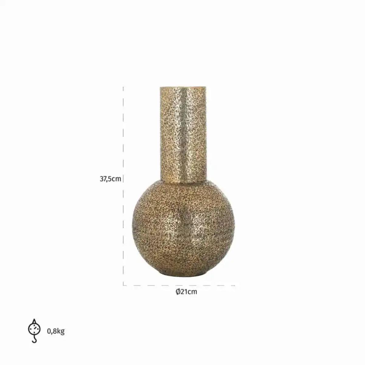 Richmond Interiors Darcey Vase in Gold / Large – image 5