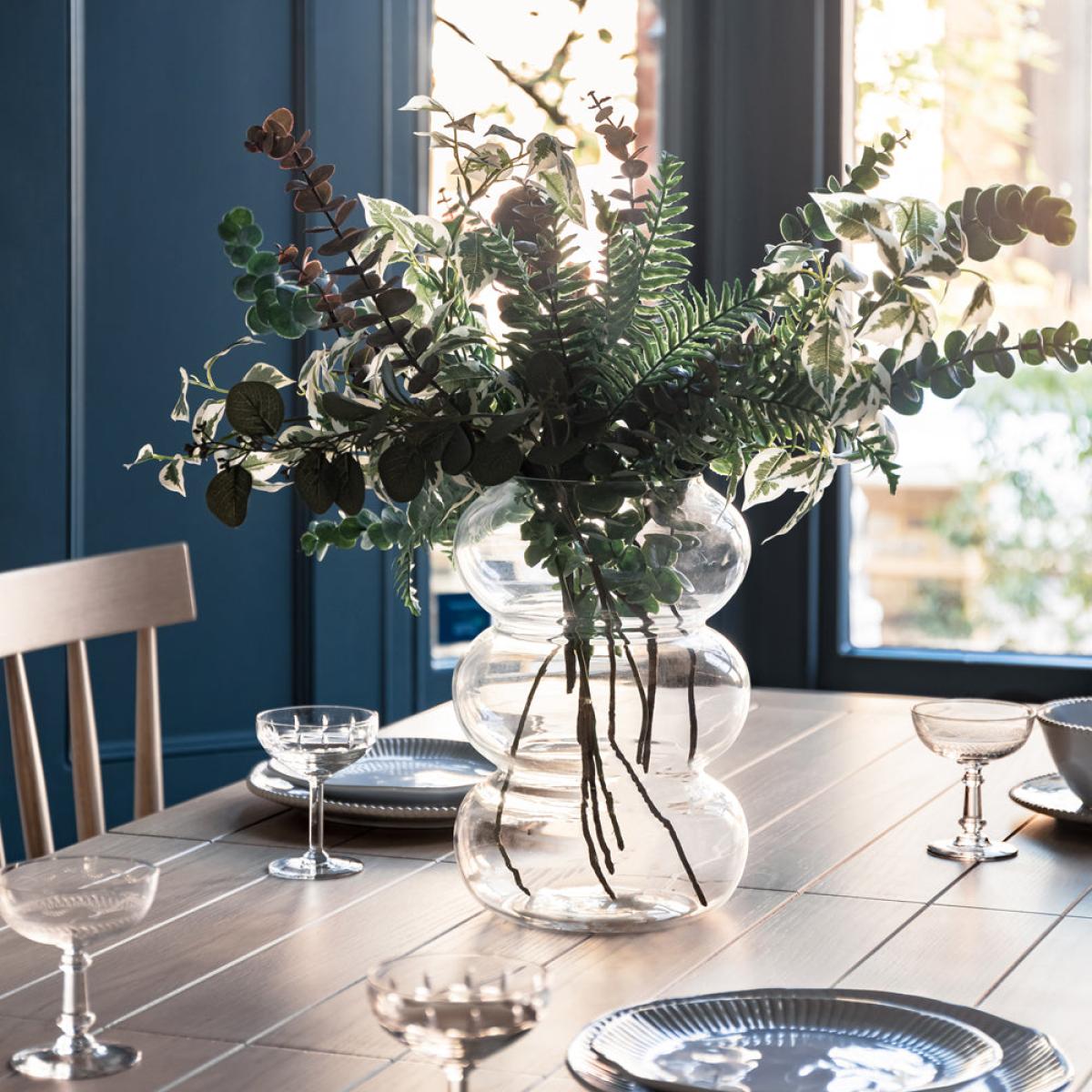 Gallery Interiors Pelo Tall Vase in Clear / Small – image 2