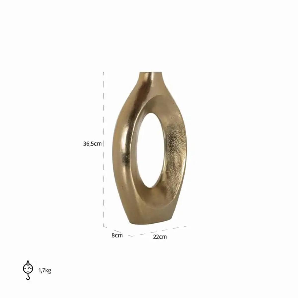 Richmond Interiors Alma Vase in Gold / Large – image 4