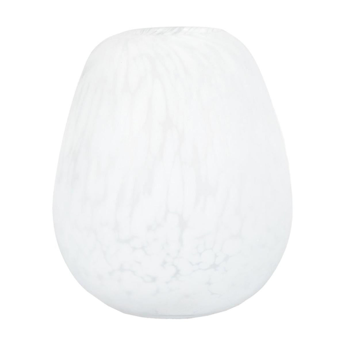 Gallery Interiors Lemme Vase in Frosted White Speckle / Small – image 2