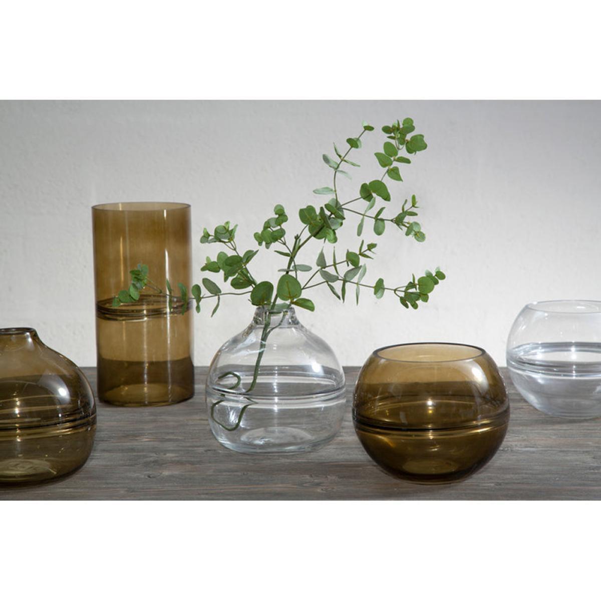 Olivia's Amber Round Vase | Outlet – image 5