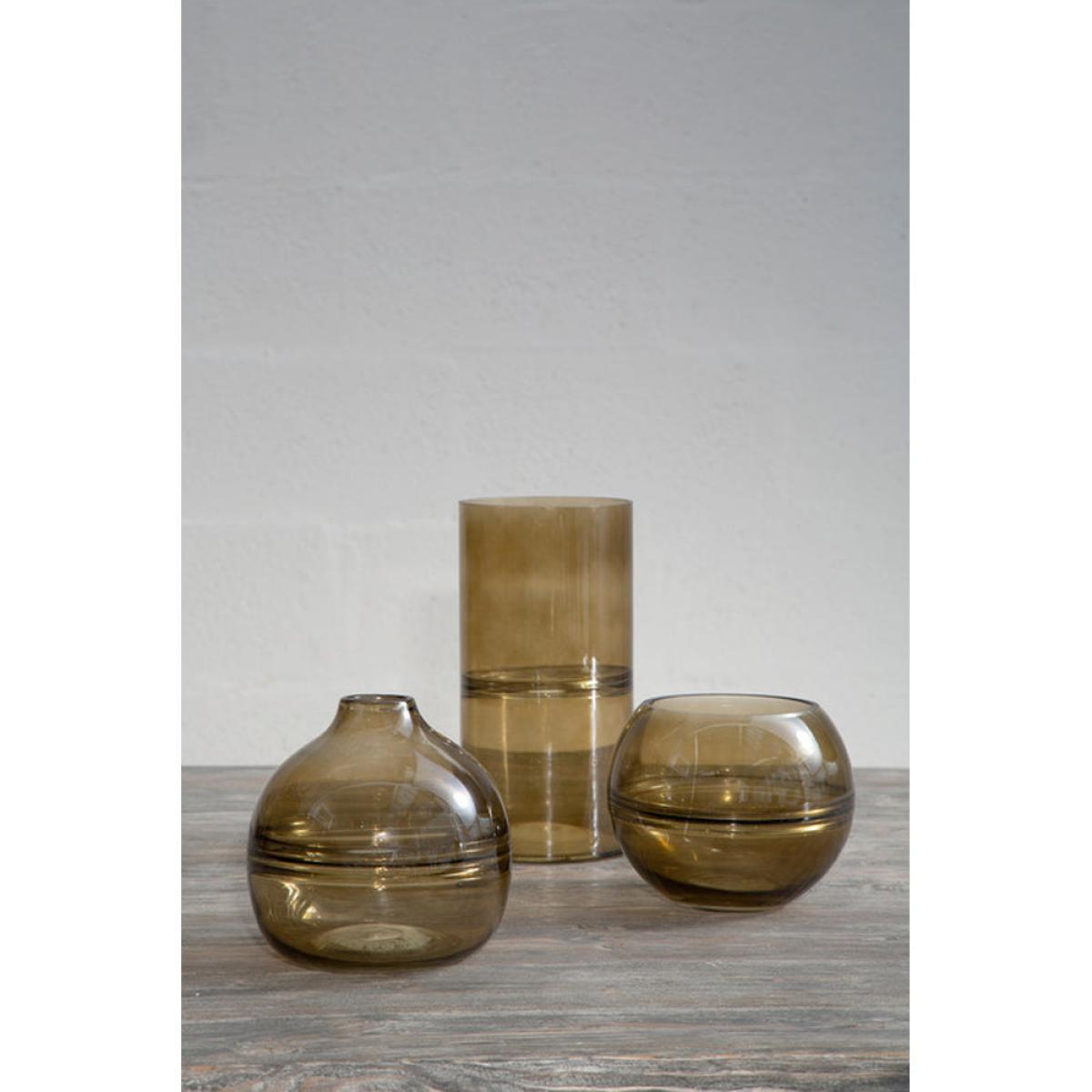 Olivia's Amber Round Vase | Outlet – image 6