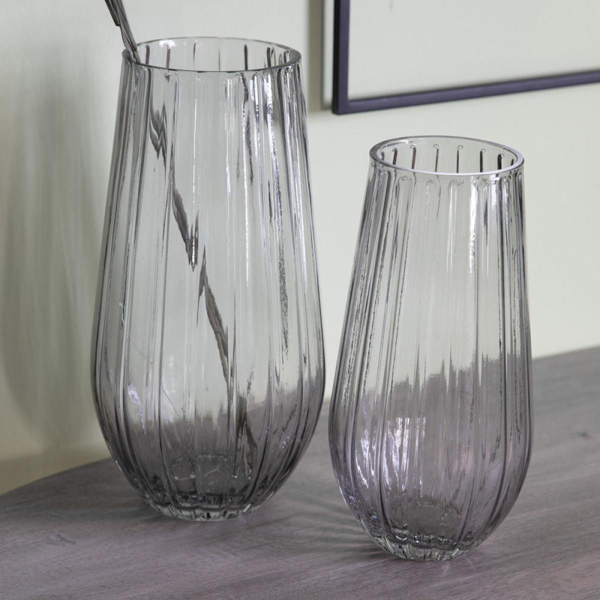 Gallery Interiors Teke Vase Grey / Large – image 1
