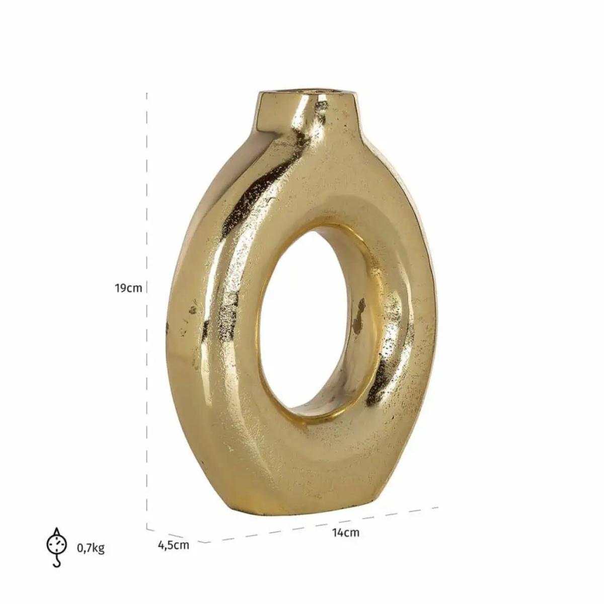 Richmond Interiors Caylie Vase in Gold – image 5