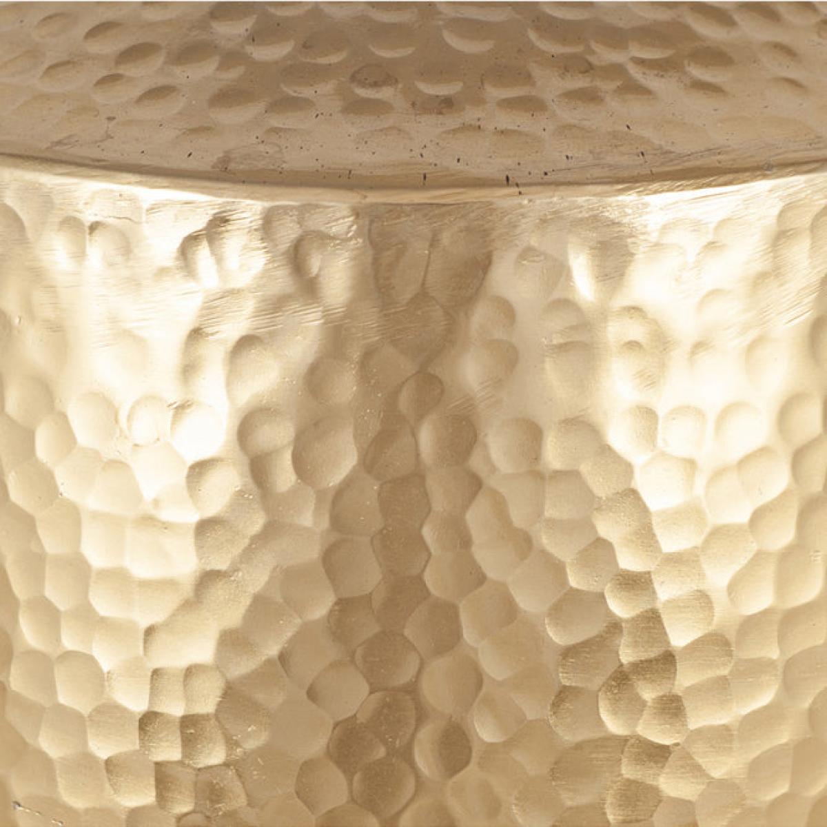 Olivia's Grover Small Metal Hammered Vase in Brass – image 4