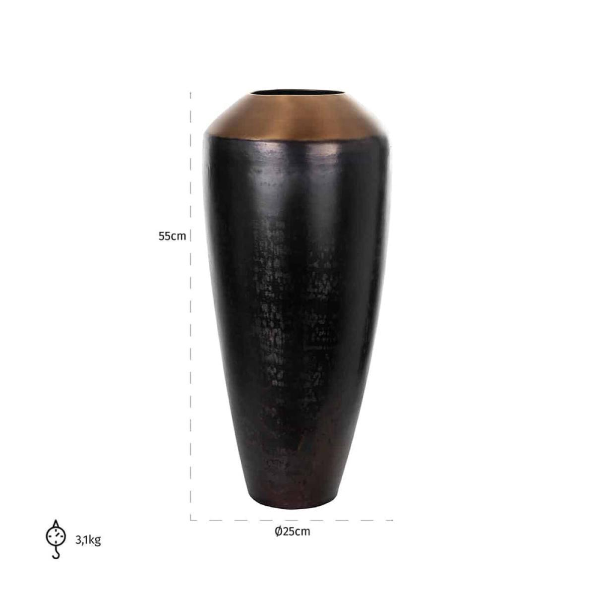 Richmond Dailen Black Vase – image 2