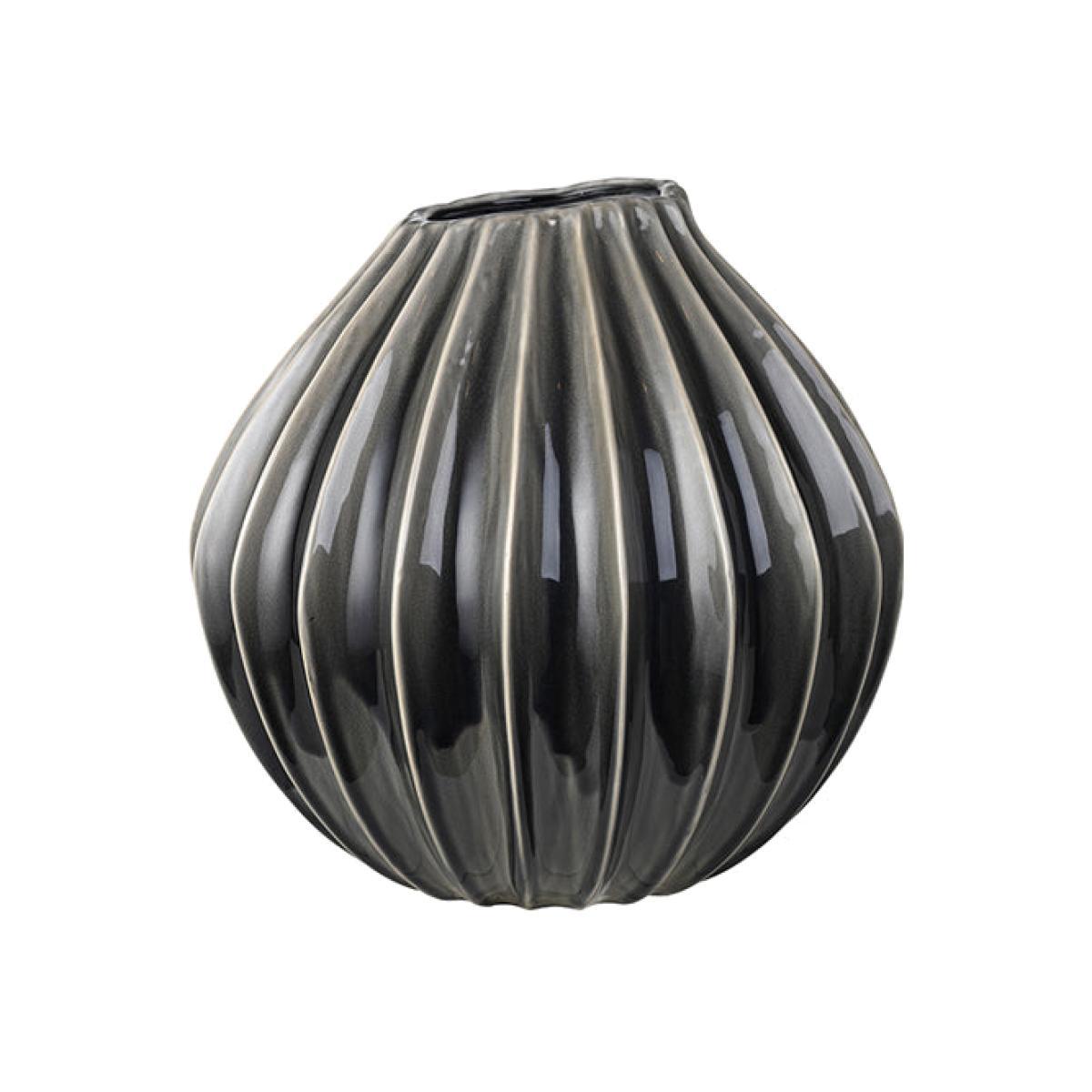 Broste Copenhagen Wide Vase Smoked Pearl