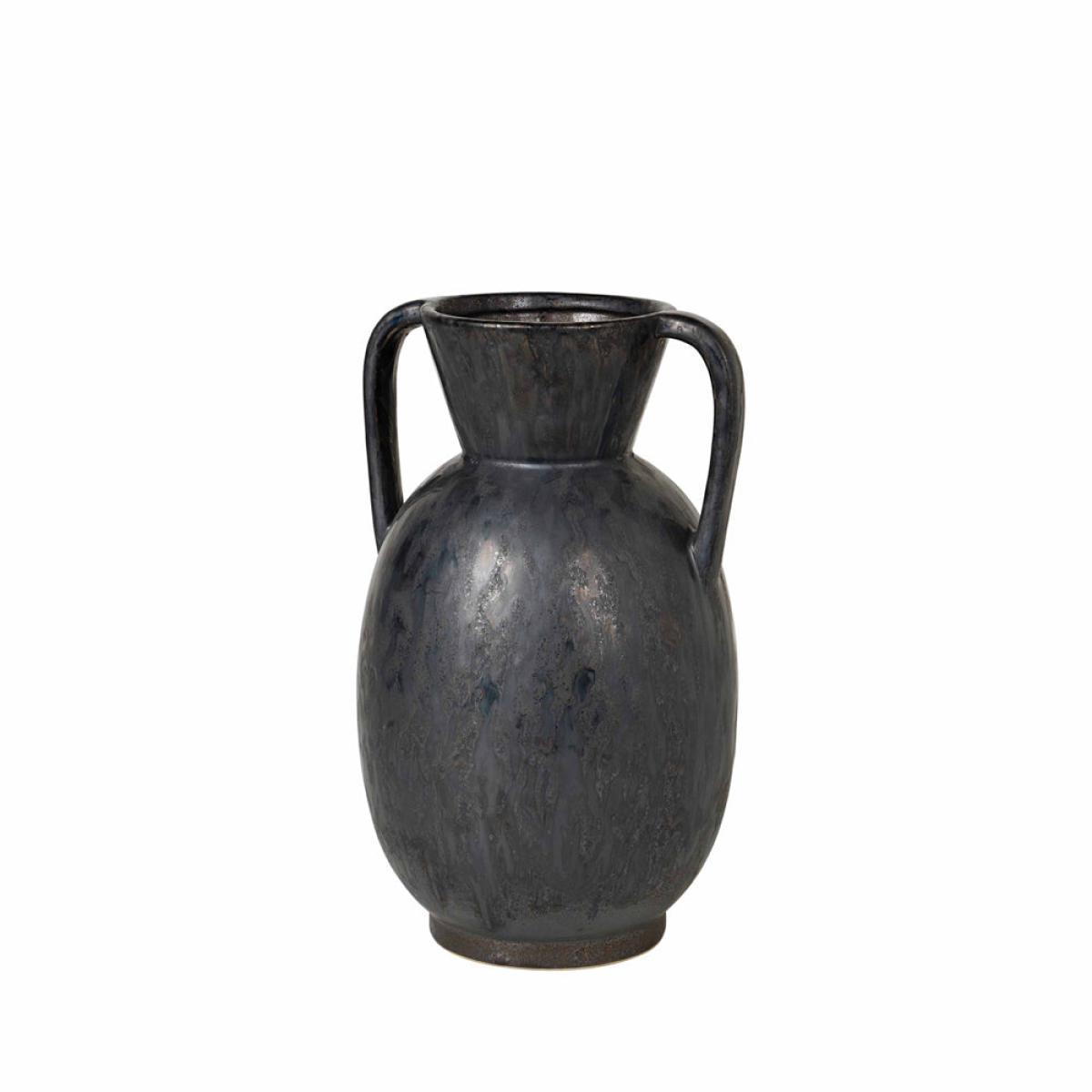 Broste Copenhagen Simi Vase Antique Grey And Black / Large – image 2
