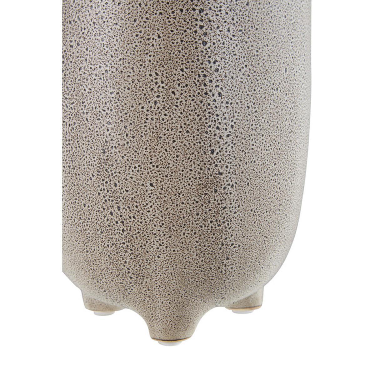 Olivia's Speckled Natural Stoneware Vase Large – image 8