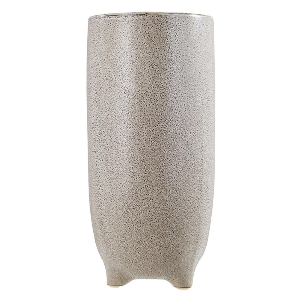 Olivia's Speckled Natural Stoneware Vase Large – image 9