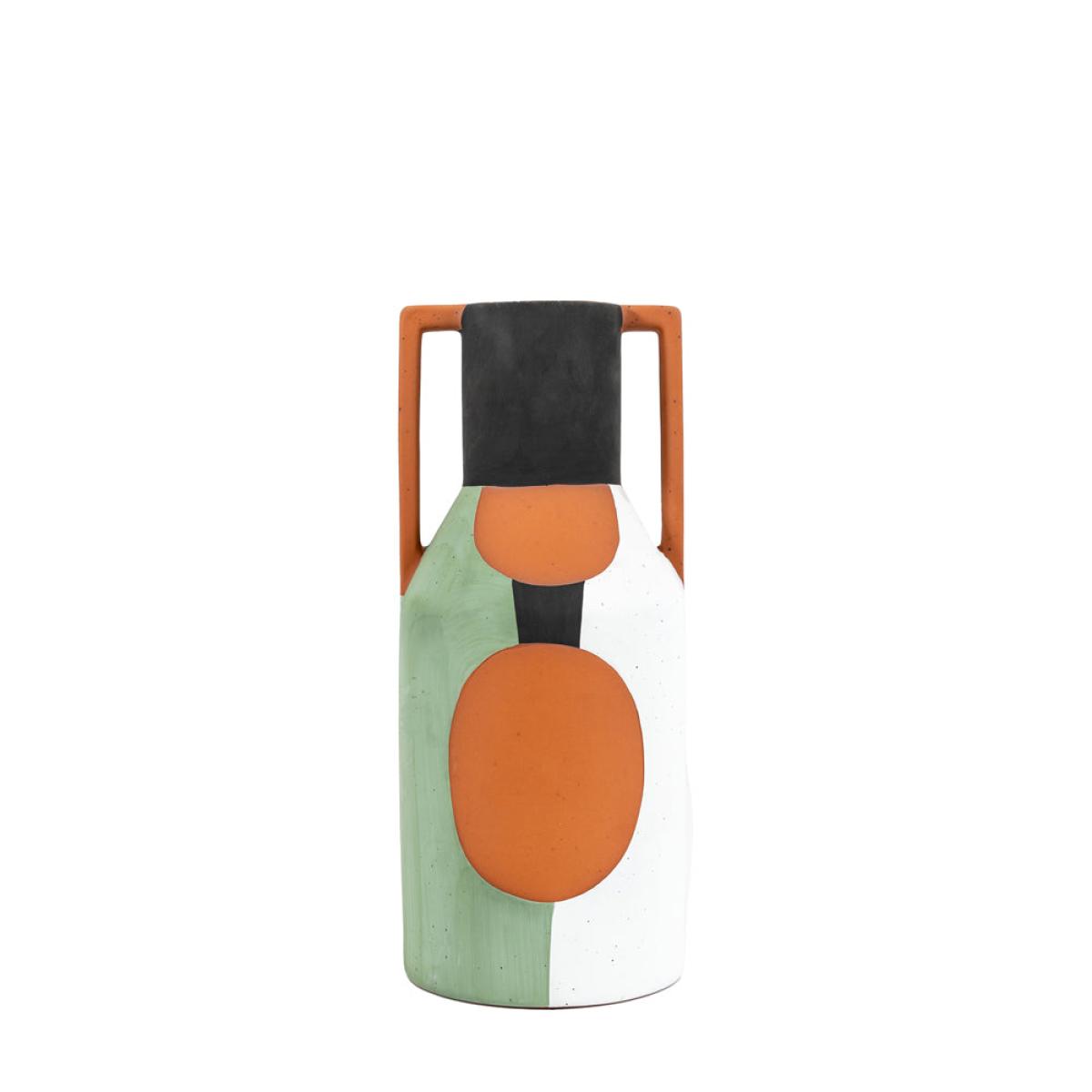 Gallery Interiors Farley Vase in Multicolour / Large – image 2