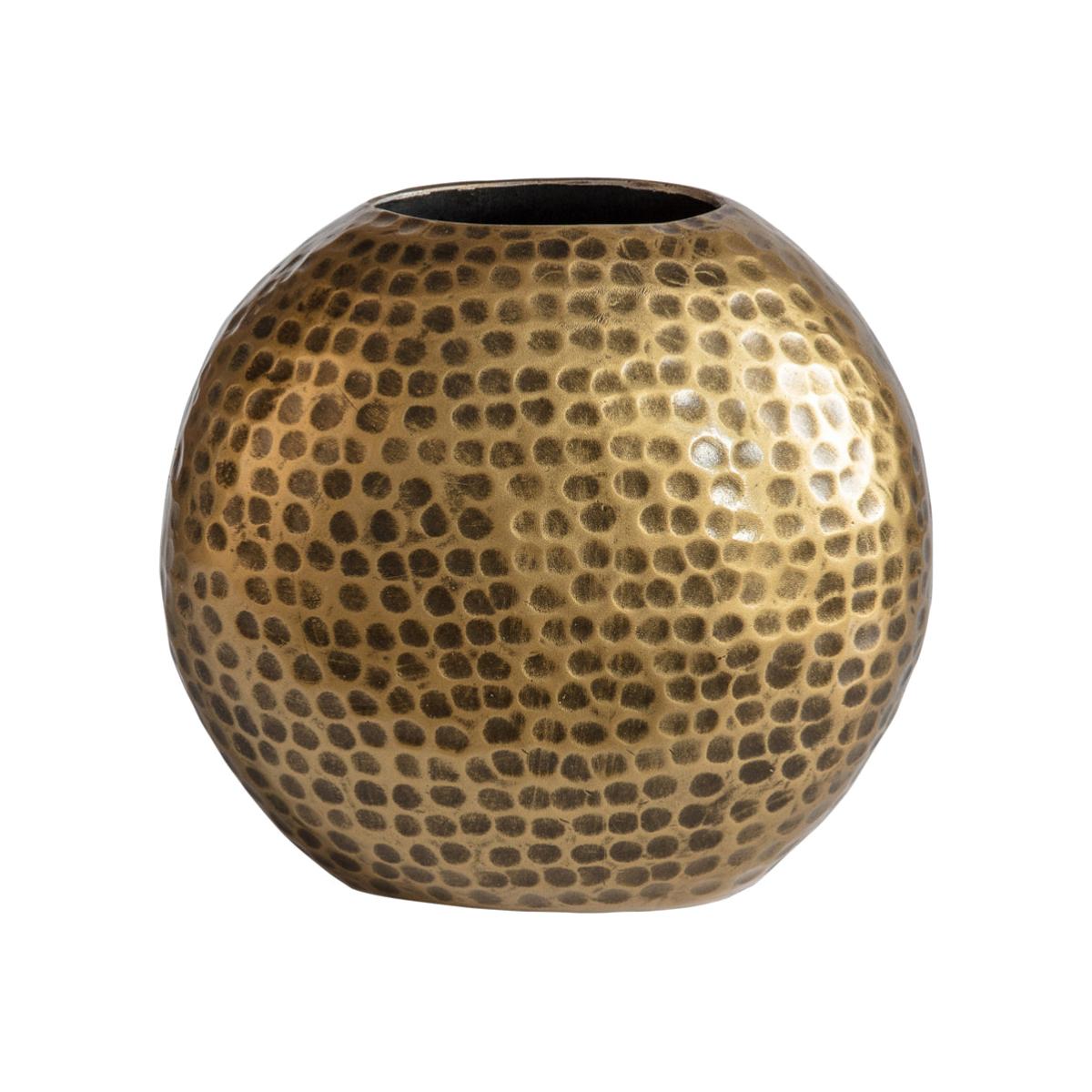 Gallery Interiors Small Juliana Vase in Antique Brass | Outlet – image 1