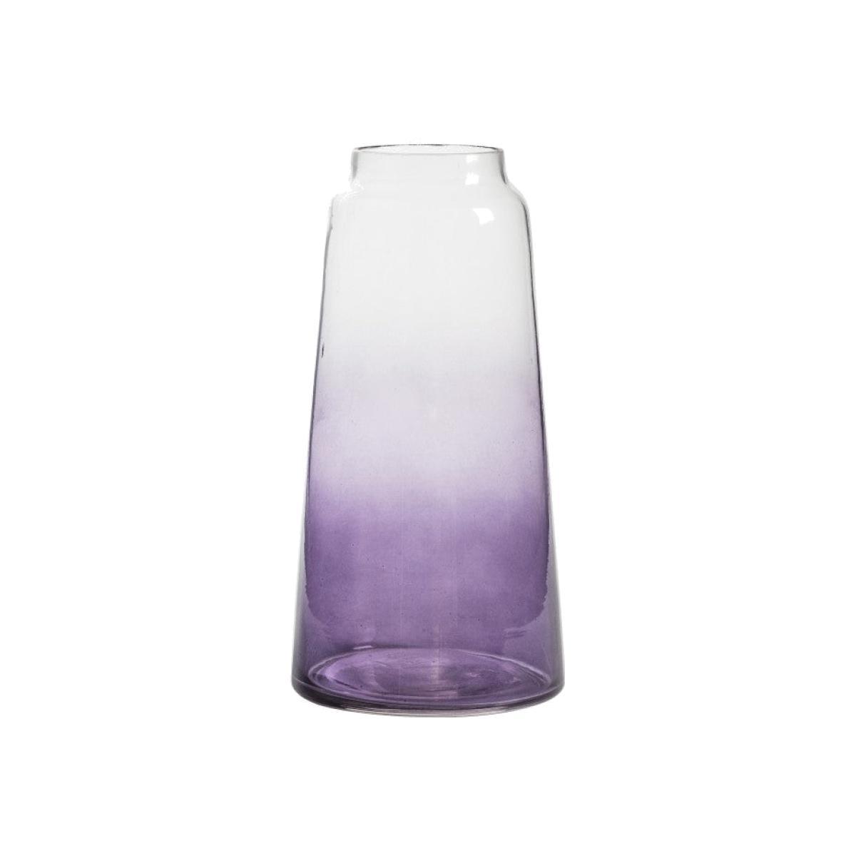 Gallery Direct Monac Conical Lilac Purple Vase
