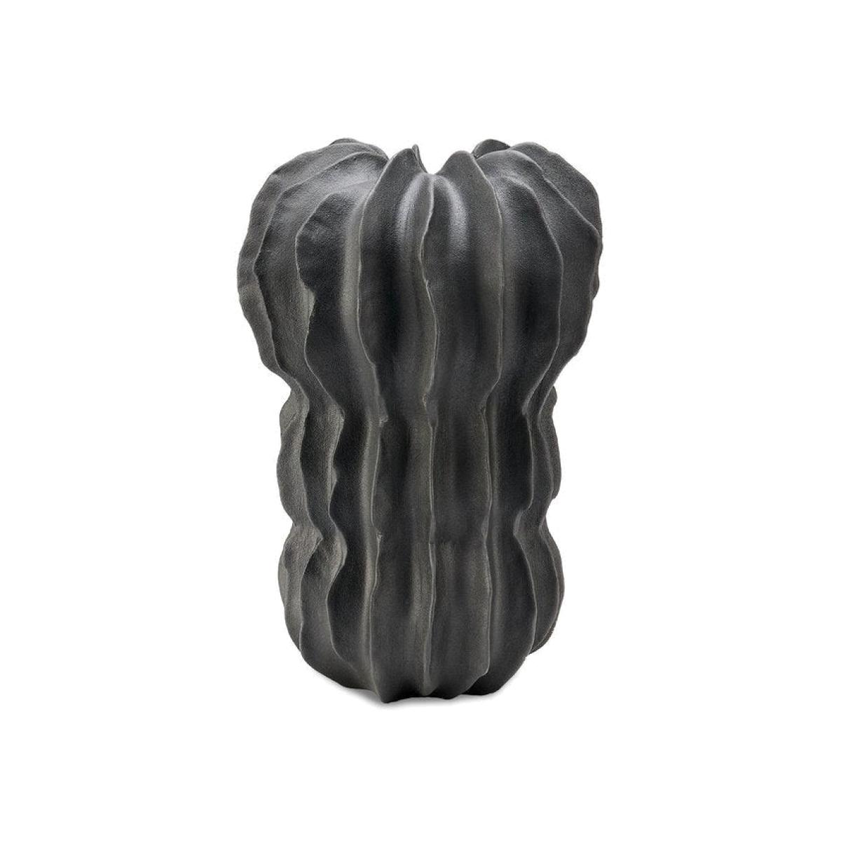 Liang & Eimil Latero Ceramic Vase in Dark Grey