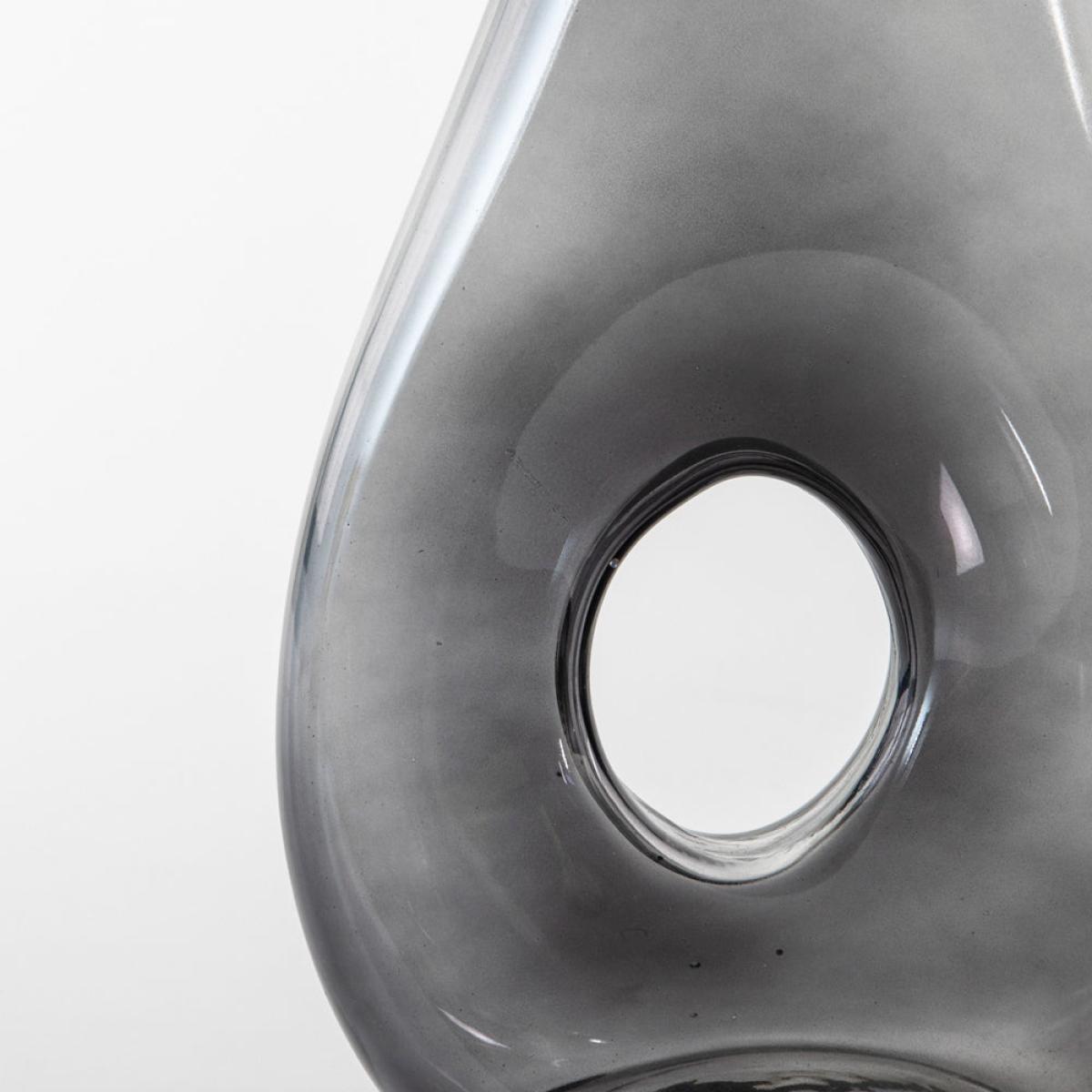 Gallery Interiors Idalia Vase Grey – image 3