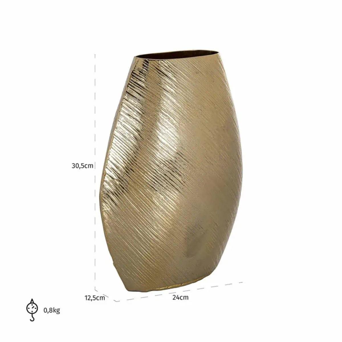 Richmond Interiors Evey Vase in Gold / Small – image 6