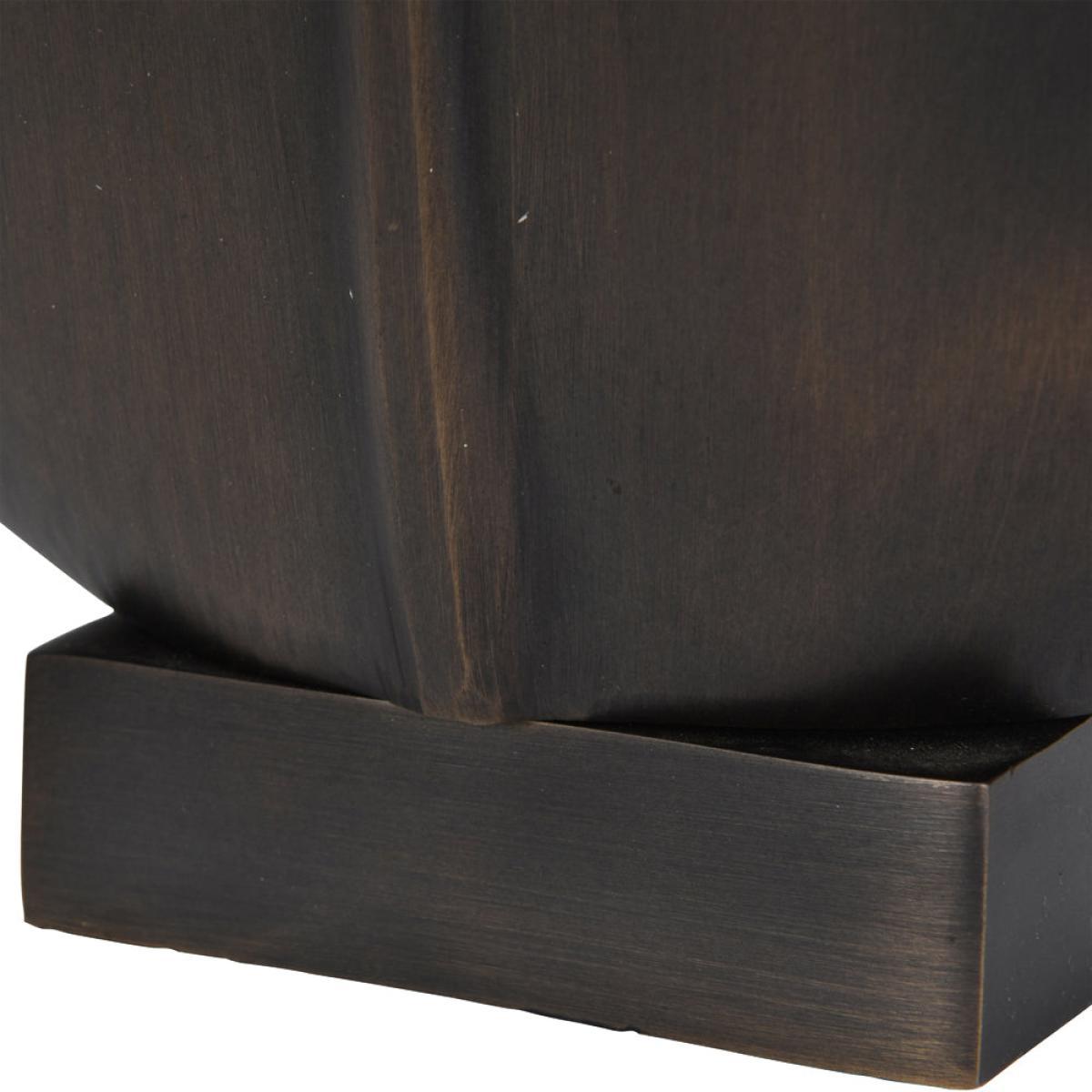 Libra Rhea Vase Brushed Bronze – image 5