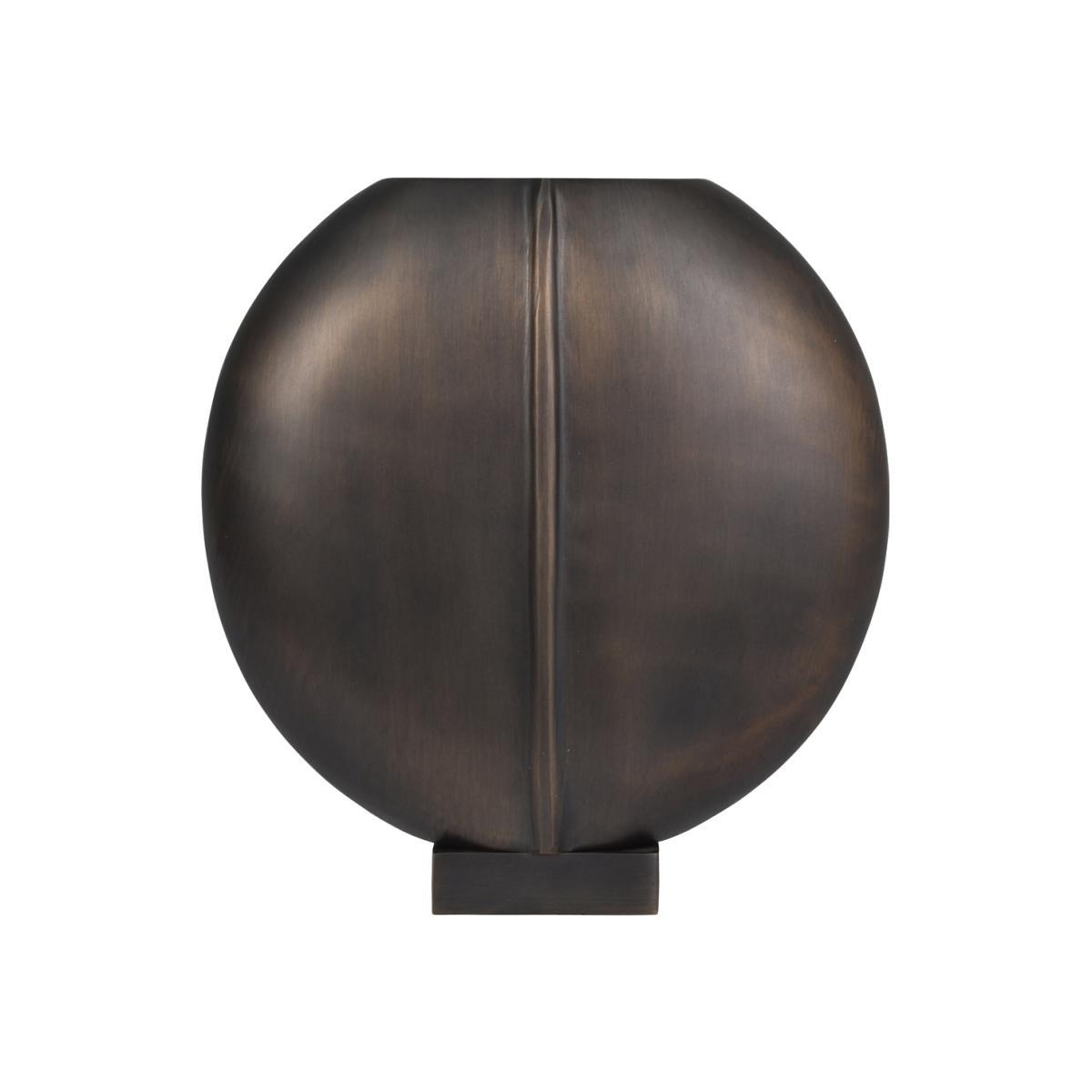 Libra Rhea Vase Brushed Bronze – image 1