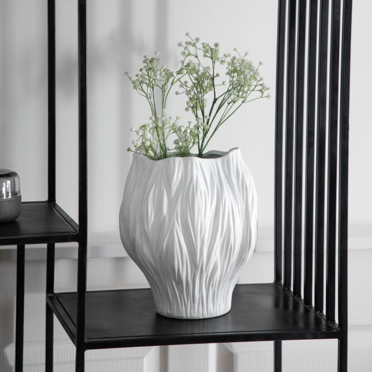 Gallery Interiors Florence Vase White / Small – image 6