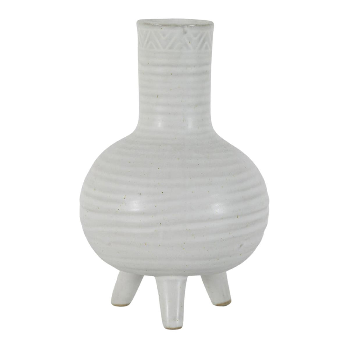 Gallery Interiors Cassandra Vase White / Small – image 3
