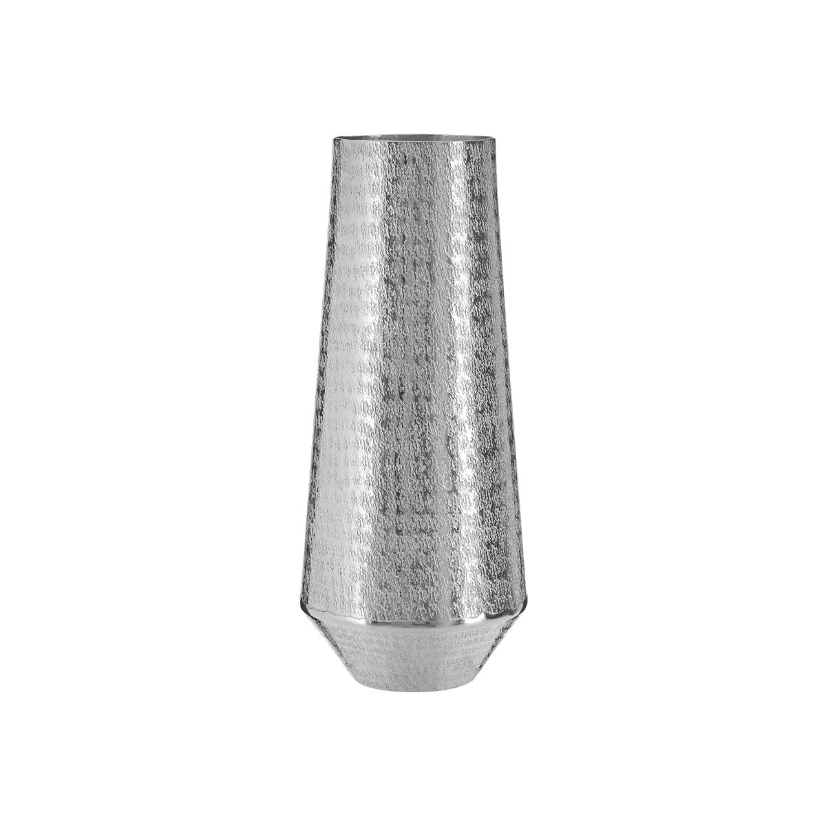 Olivia's Saira Small Hammered Silver Effect Vase